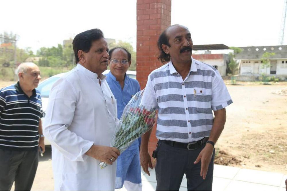Honorary Ahmed patel sir at our school